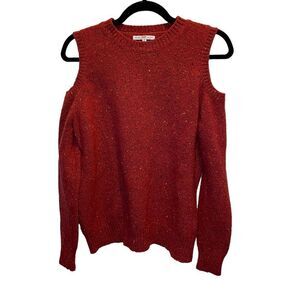 Rebecca Minkoff Cold Shoulder Wool Blend Sweater